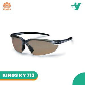 Kacamata Safety KING’S KY 713 Clear / Silver Mirror