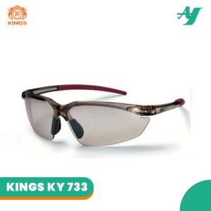 Kacamata Safety KING’S KY 733 Clear / Silver Mirror